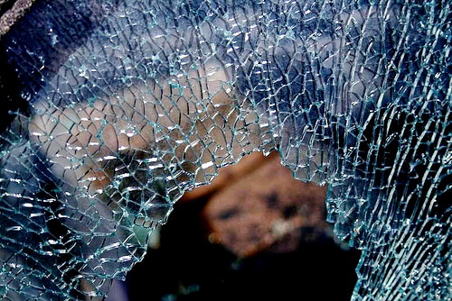 broken-Ausgeglichenglas